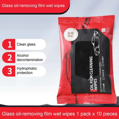 Car Glass Oil Film Removal Wipes